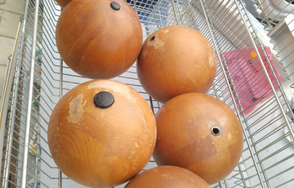 Sphère en bois
