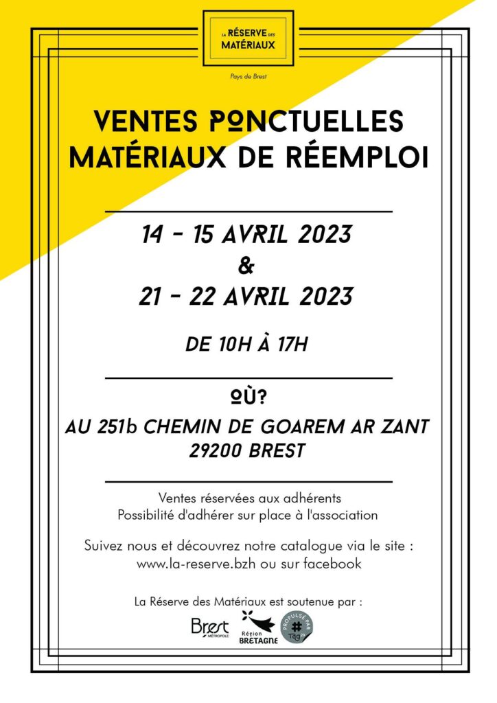 La Réserve ouvre ses portes en avril, 2 fois 2 jours !